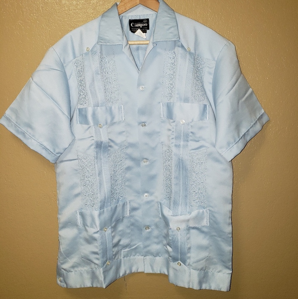 Mens Guayabera Campos Copacabana